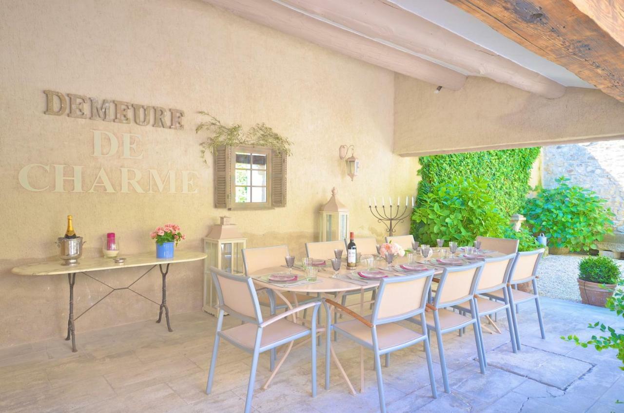 Ferme St Roch Villa Robion en Luberon Exterior photo